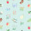 The Bee panoramic wallpaper Bien Fait Azur B00279
