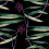 Carta da parati panoramica Kimono Bien Fait Black B00285