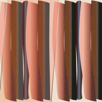 Papier peint panoramique Mellow Cohesion