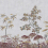 Carta da parati panoramica Understory Reverie Wall&dec&ograve; Multicolore WDUR2601