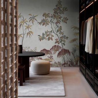 Understory Reverie panoramic wallpaper