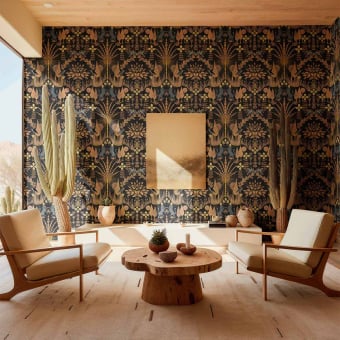 Papier peint Oasis Villa