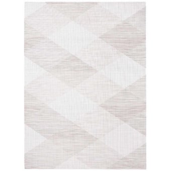 Signal rectangular indoor-outdoor mat