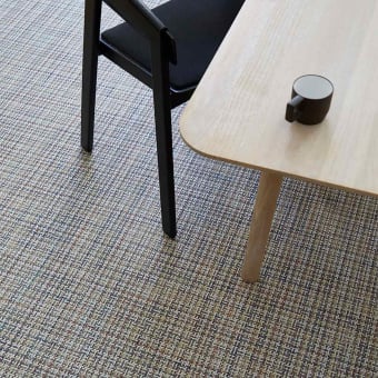 In-Outdoor Round Basketweave Mat
