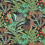 Tessuto Protea Print outdoor Thibaut Black F81762