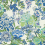 Tissu Peony Garden Thibaut Blue and Green F942021