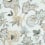 Tissu Indienne Jacobean Thibaut Robin's Egg F936420