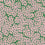 Tissu Maldives Thibaut Lavender and Green F942042