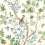 Tissu Claire Thibaut Yellow and Navy F942013
