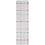 Tappeto Sampler runner In-outdoor Chilewich Multi 100763-001