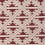 Tissu Helios FR In-outdoor Fischbacher Bordeaux 10840.112