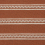 Tessuto Brizo FR In-outdoor Fischbacher Terre de sienne 10838.802
