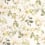 Papier peint Sous les rosiers Casadeco Vert Feuille 202537007