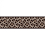 Frise Ocelot Casadeco Noisette 201862581