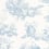 Summer Scene wallpaper Casadeco Bleu porcelaine 87916217