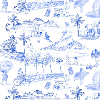 Papel pintado Ipanema