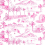 Carta da parati Ipanema Kariokas Pink WallP-IPA-Pink-02