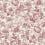 Papier peint Celestine Casadeco Rouge grenat 201728558