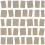 Mosa&iuml;que Fusion Plaster mini Fioranese Taupe PE9MS1R