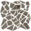 Mosaico Palladiano Fioranese Antracite Mix LMS0MS