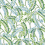 Tissu Augusta Thibaut Blue and Green F945038