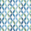 Stoff Passageway Embroidery Thibaut Blue and Green W745000