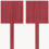 Piastrella Calici 3 Mavi Ceramica Rosso CALICI3_ROSSO_20x20