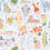 Papier peint panoramique adh&eacute;sif Meow Hovia Blue AN5871BU07W