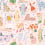 Papier peint panoramique adh&eacute;sif Meow Hovia Pink AN5873PI07W