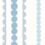 Carta da parati panoramica adesiva Bobbin Classic Hovia Blue ST5580BU07W