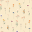 Carta da parati adesiva Florist Hovia Yellow FL5851YE03R