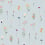 Papier peint adh&eacute;sif Florist Hovia Blue FL5852BU03R
