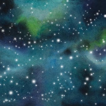 Galaxy Navy self-adhesive panoramic wallpaper