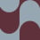 Papier peint adh&eacute;sif Jive Hovia Blue/Burgundy GE5901BU03R