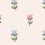 Tulip self-adhesive panoramic wallpaper Hovia Pastel FL51338MU07W