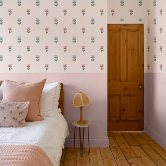 Tulip self-adhesive panoramic wallpaper