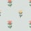 Tulip self-adhesive panoramic wallpaper Hovia Blue FL51341BU07W