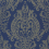 Tapete Quintessence Casadeco Bleu de Prusse 201996982