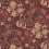 Papier peint Golden Lily Morris and Co Fig/Burnt Orange DM6P210402