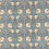 Tessuto Pimpernel Cotone Morris and Co Woad / Coral MFRF227233