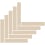 Mosaico Chevron oblungo Fioranese Cream TH532CH