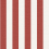 Papier peint Beausoleil Casamance Rouge Carmin/Blanc Pétale 78061018