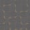 Papier peint Sienna Casamance Anthracite/Doré 78130610