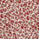 L&eacute;opard Panel Edito Rouge Savane /PP22RM