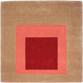 Tapis Equivocal par Josef Albers