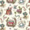 Papier peint Alice In Wonderland Sanderson Hundreds & Thousands /DDIW217287