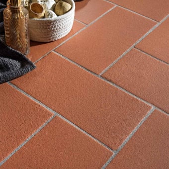 Futuro Autentico rectangular terracotta