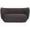Rico 2-seater Grain sofa Ferm Living Chocolate 1104267946