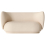 Rico 2-Seater Sofa in Brushed Fabric Ferm Living Off-white 1104263491