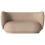 Rico 2-Seater Sofa in Brushed Fabric Ferm Living Sand 1104263492